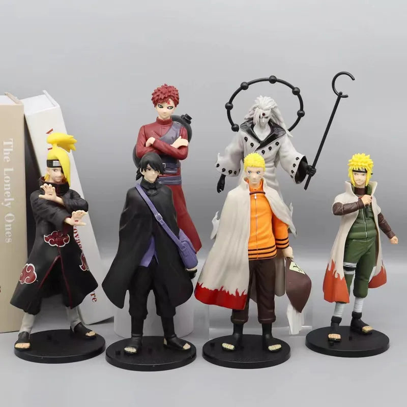 Naruto Anime Figure Naruto Uzumaki Kakashi Uchiha Madara Sasuke model figure Naruto Anime Figure Naruto Uzumaki Kakashi Uchiha Madara Sasuke model figure